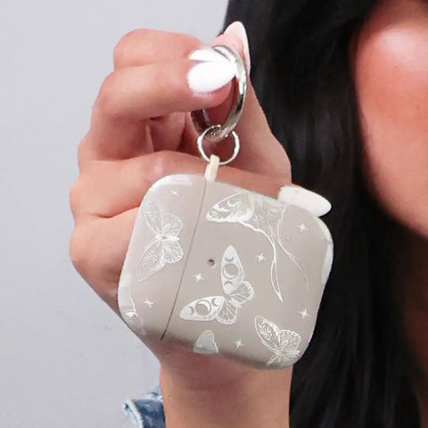 Moonlight Moths AirPods Case