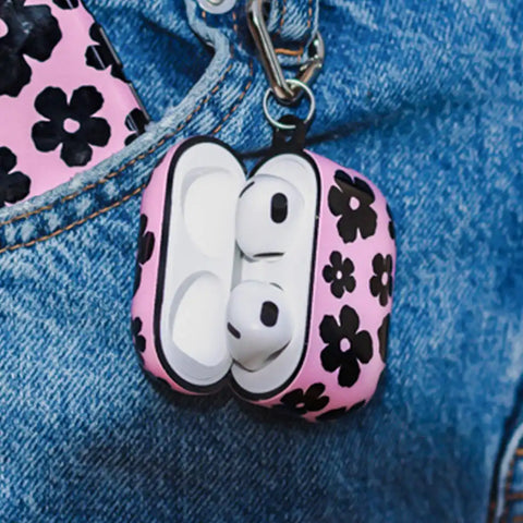 Pink Le Fleur AirPod Case