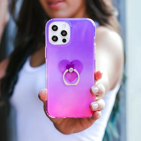 Violet Ombre iPhone Case