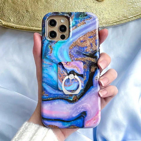 Galaxy Glitter iPhone Case