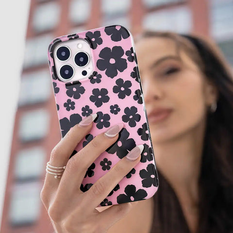 Pink Le Fleur iPhone Case