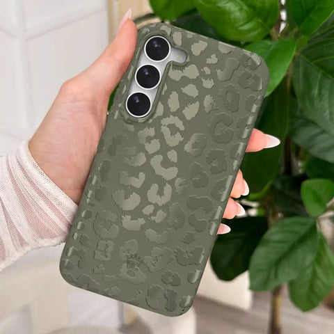 Olive Leopard Samsung Case