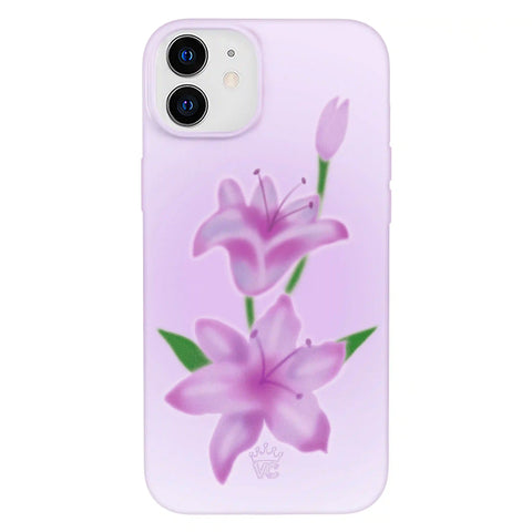 Love Spell Lily Floral iPhone Case