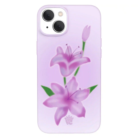 Love Spell Lily Floral iPhone Case