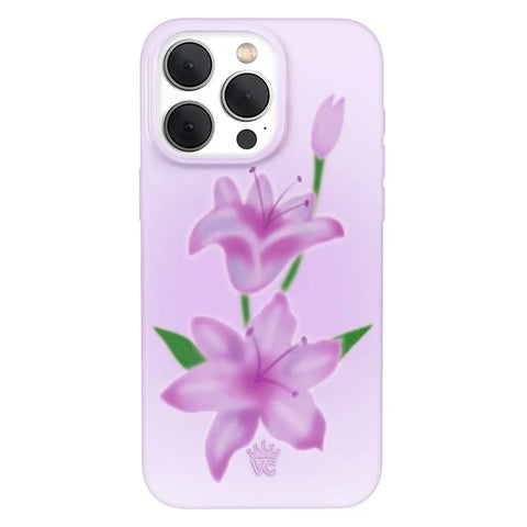 Love Spell Lily Floral iPhone Case