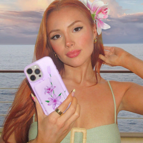 Love Spell Lily Floral MagSafe Wallet