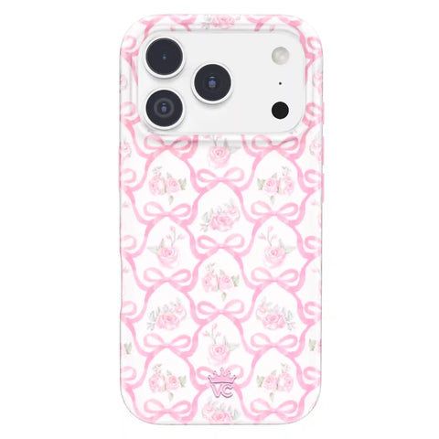 Lovely Pink Bows iPhone Case