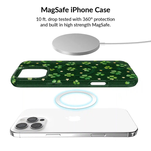 Lucky Clover Glitter iPhone Bundle Set