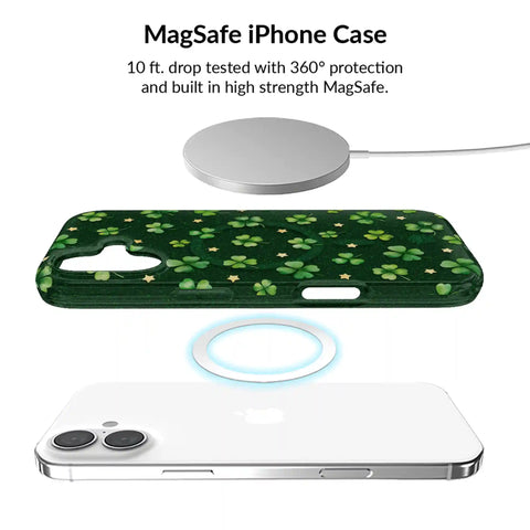 Lucky Clover Glitter iPhone Bundle Set