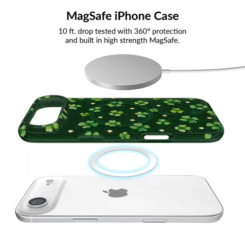 Lucky Clover Glitter iPhone Bundle Set