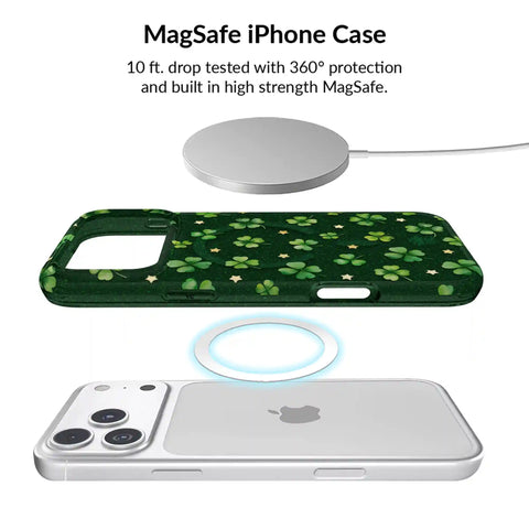 Lucky Clover Glitter iPhone Bundle Set