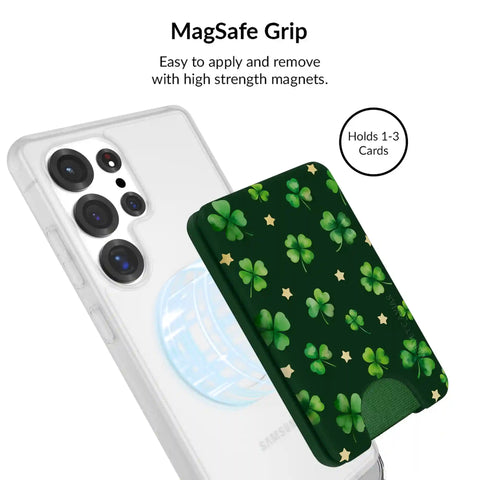 Lucky Clover Glitter Samsung Bundle Set