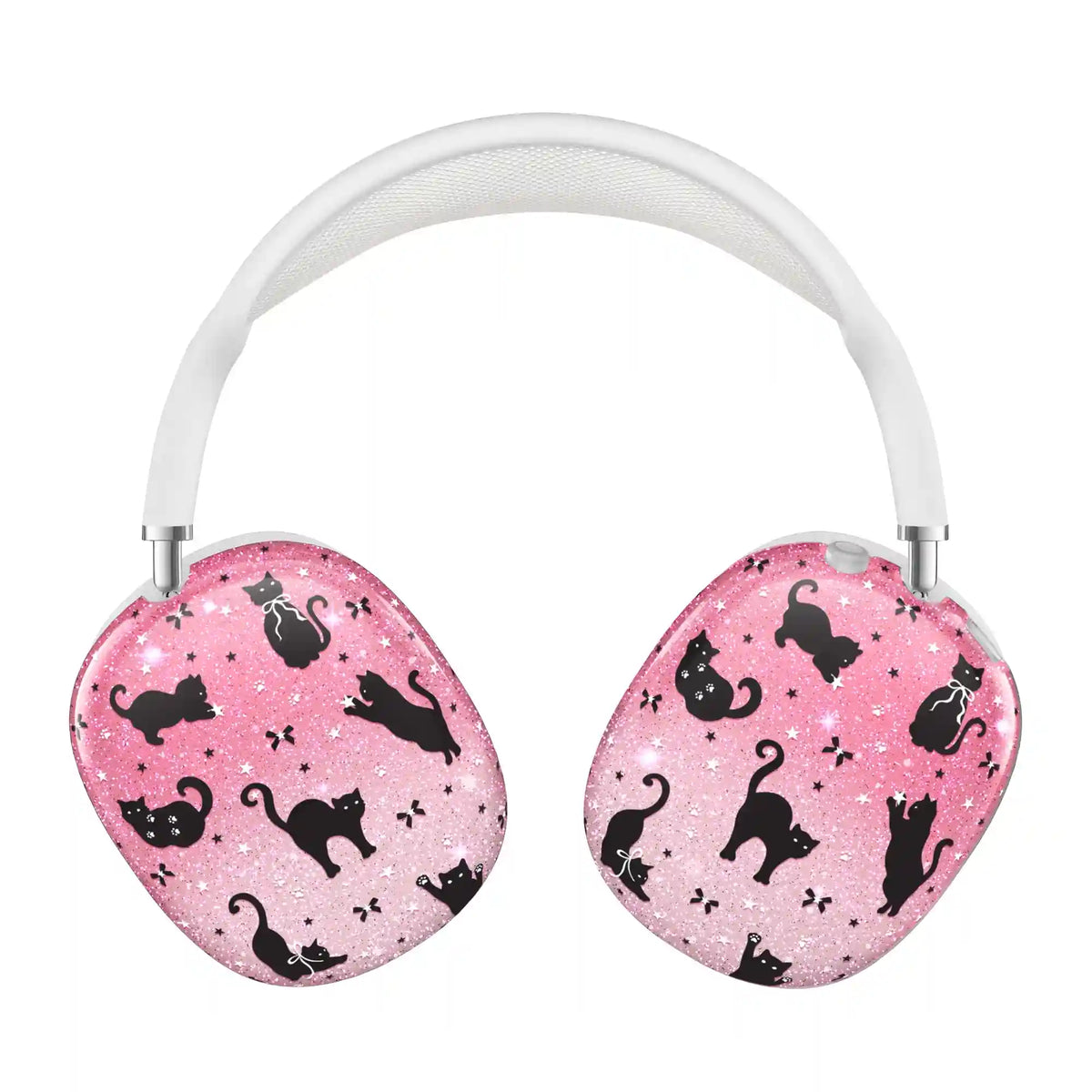 Lucky Kittens Glitter AirPod Max Case