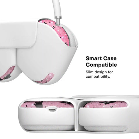 Lucky Kittens Glitter AirPod Max Case