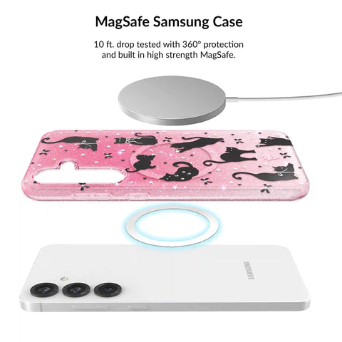 Lucky Kittens Glitter Samsung Bundle Set
