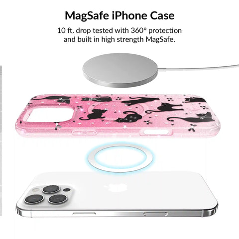 Lucky Kittens Glitter iPhone Bundle Set
