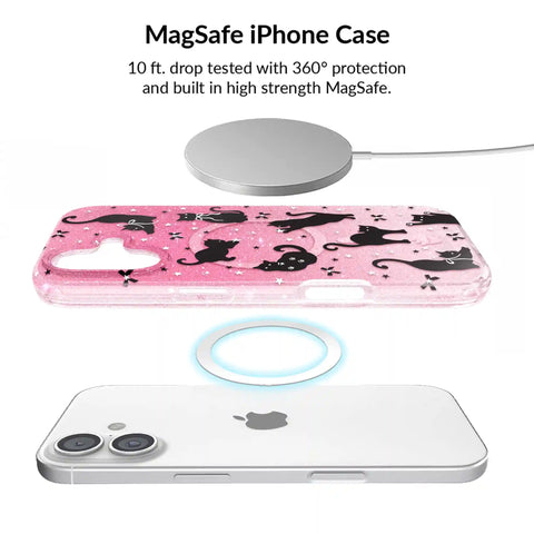 Lucky Kittens Glitter iPhone Bundle Set