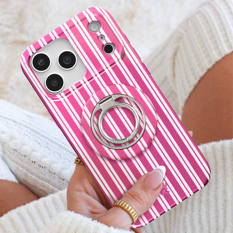 Candy Cane Stripes MagSafe Grip Ring