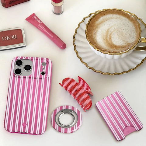 Candy Cane Stripes MagSafe Wallet