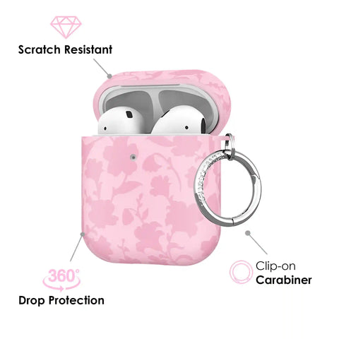 Magical Mauve Floral AirPod Case