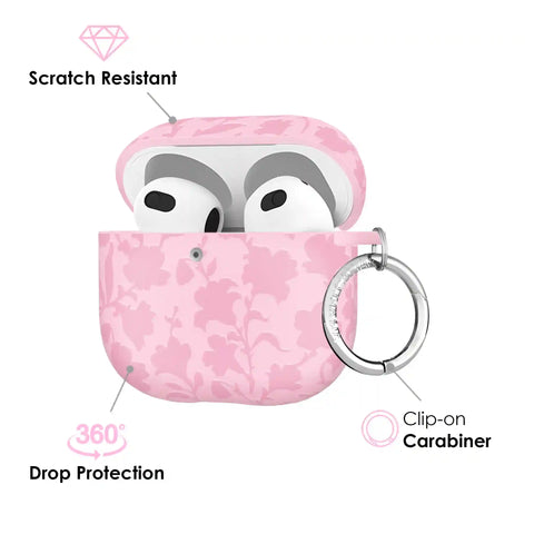Magical Mauve Floral AirPod Case