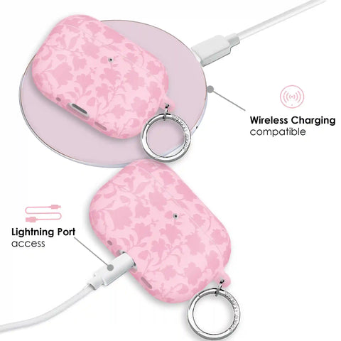 Magical Mauve Floral AirPod Case