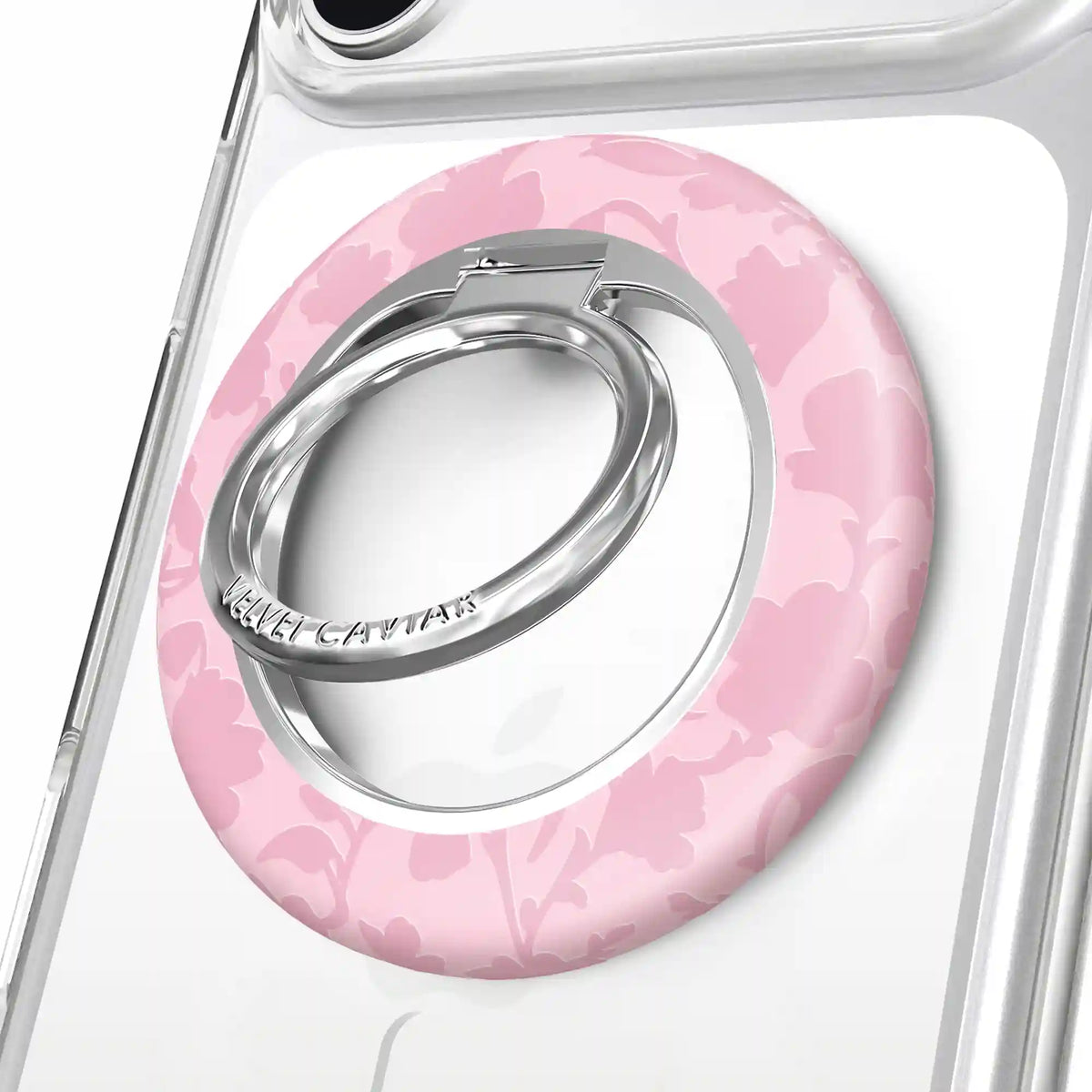 Magical Mauve Floral MagSafe Grip Ring
