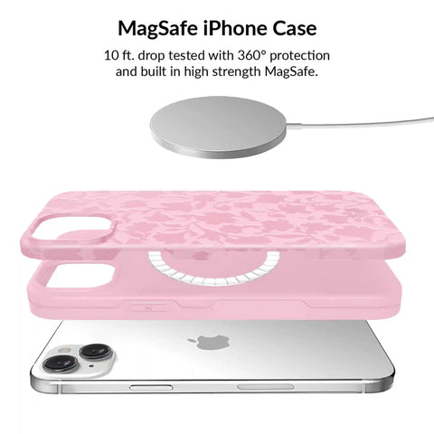 Magical Mauve Floral iPhone Bundle Set