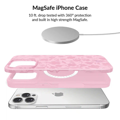 Magical Mauve Floral iPhone Bundle Set