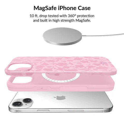 Magical Mauve Floral iPhone Bundle Set