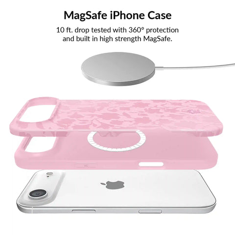 Magical Mauve Floral iPhone Bundle Set