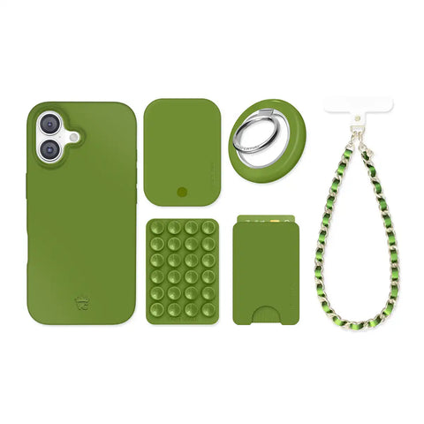 Matcha Green iPhone Bundle Set