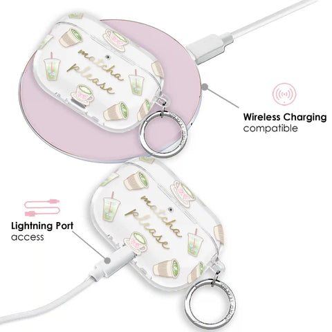 Matcha Please AirPod Case