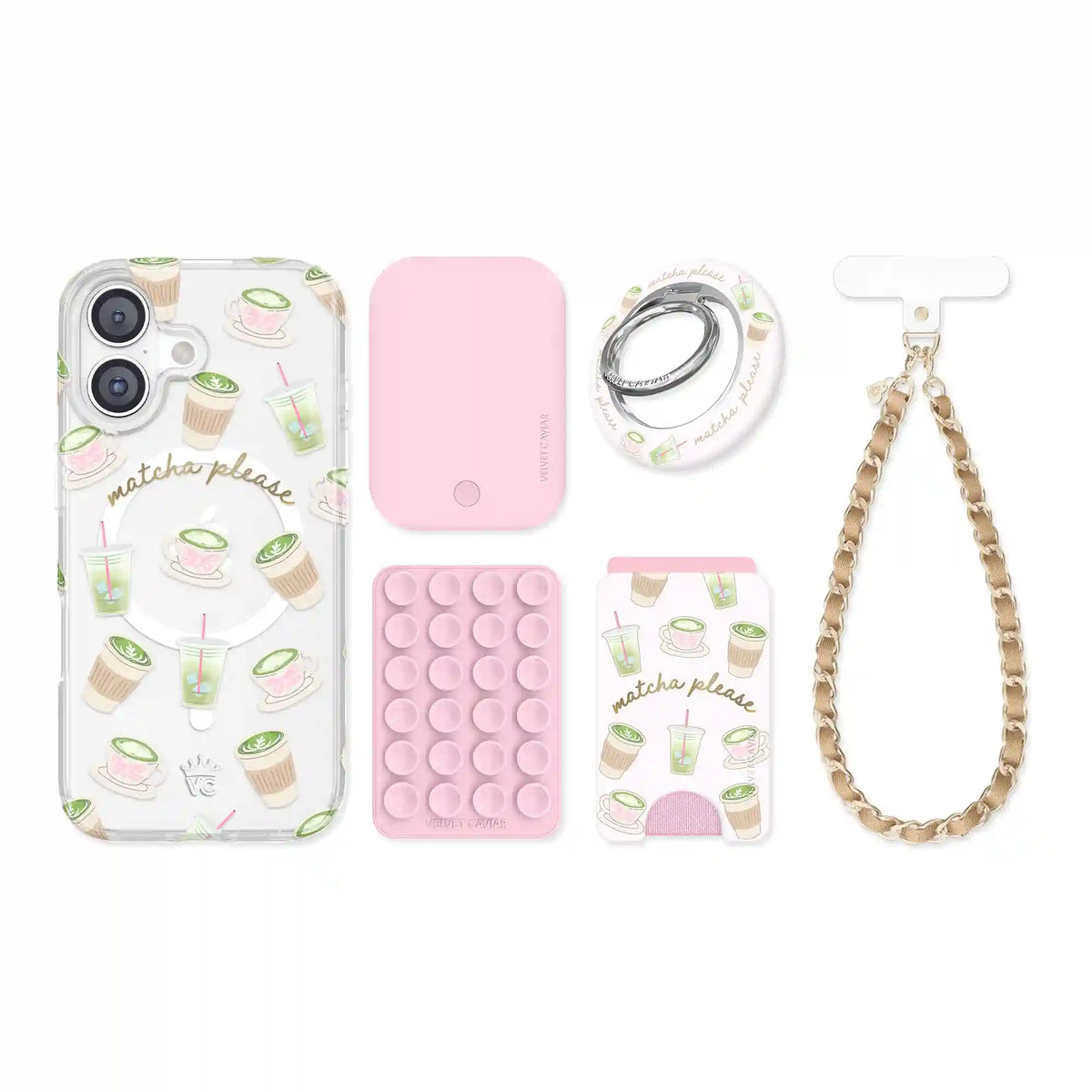 Matcha Please iPhone Bundle Set
