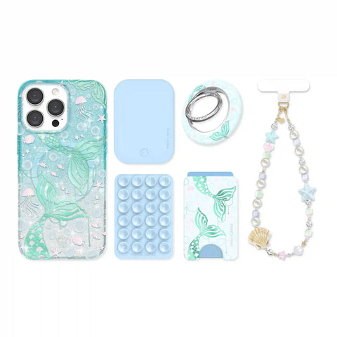 Mermaid Glitter Holo iPhone Bundle Set