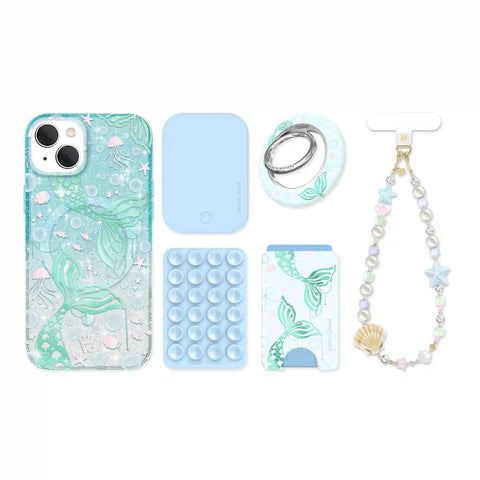 Mermaid Glitter Holo iPhone Bundle Set