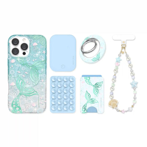 Mermaid Glitter Holo iPhone Bundle Set