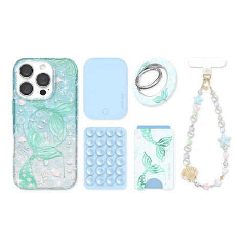 Mermaid Glitter Holo iPhone Bundle Set