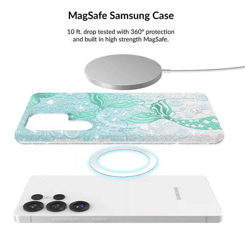 Mermaid Glitter Holo Samsung Bundle Set
