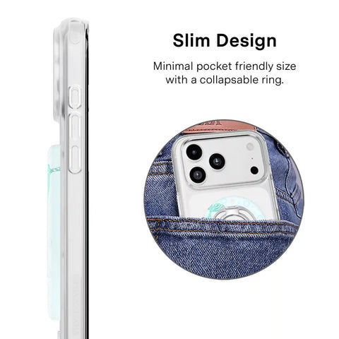 Mermaid Glitter Holo MagSafe Grip Ring