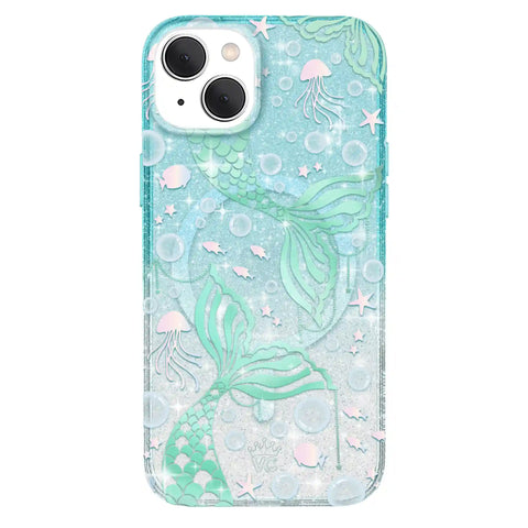 Mermaid Glitter Holo iPhone Case