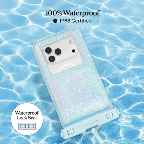 Mermaid Glitter Waterproof Floating Phone Pouch