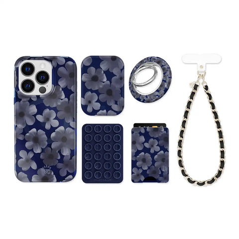 Midnight Blossom iPhone Bundle Set