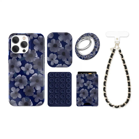 Midnight Blossom iPhone Bundle Set