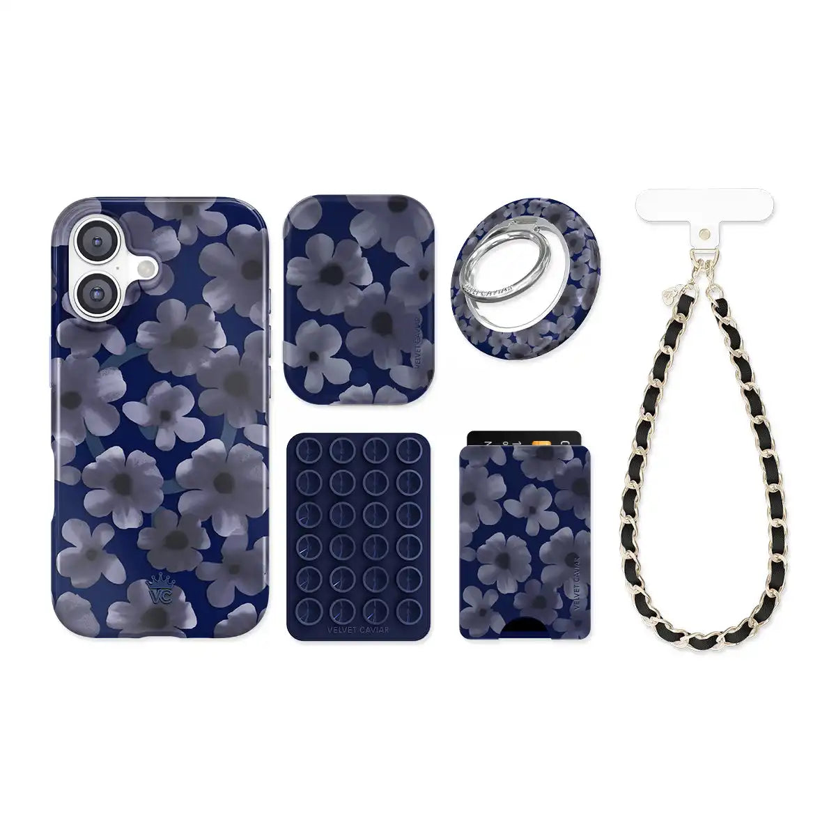 Midnight Blossom iPhone Bundle Set