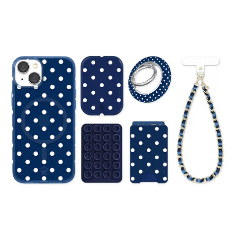 Midnight Polka Dot iPhone Bundle Set