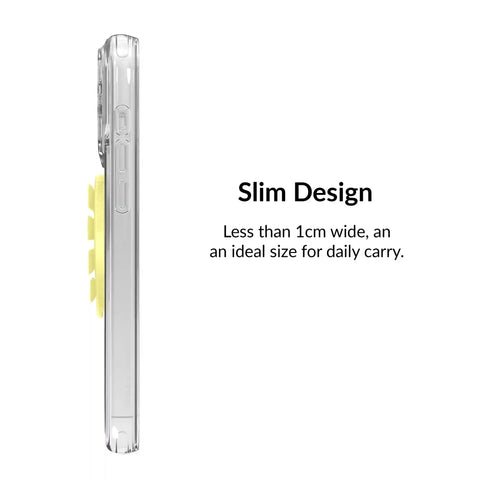 Butter Yellow Heart MagSafe MightyGrip