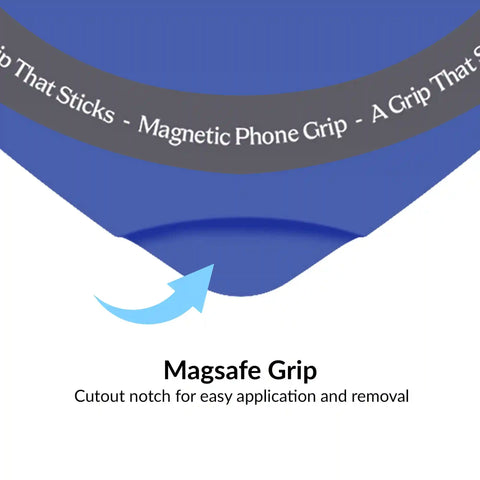 Cobalt Blue Heart MagSafe MightyGrip