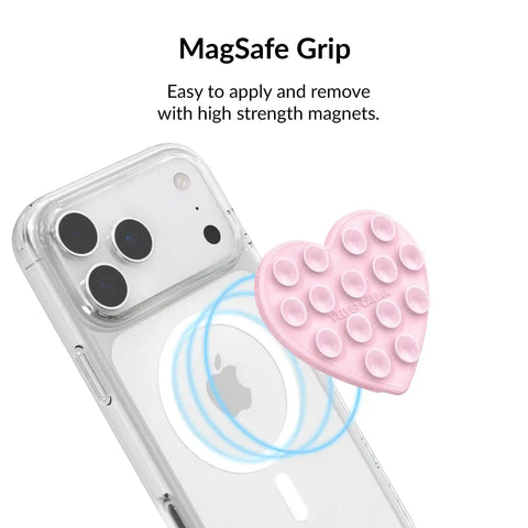 Strawberry Milk Jelly Heart MagSafe MightyGrip
