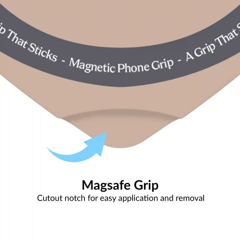 Toasted Almond Heart MagSafe MightyGrip